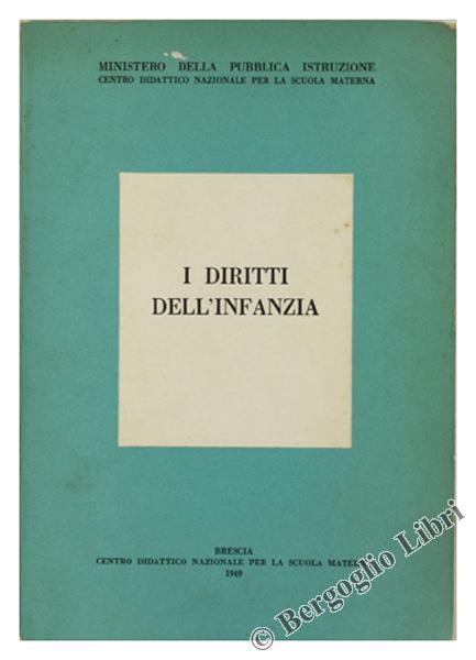 I Diritti dell'Infanzia - copertina