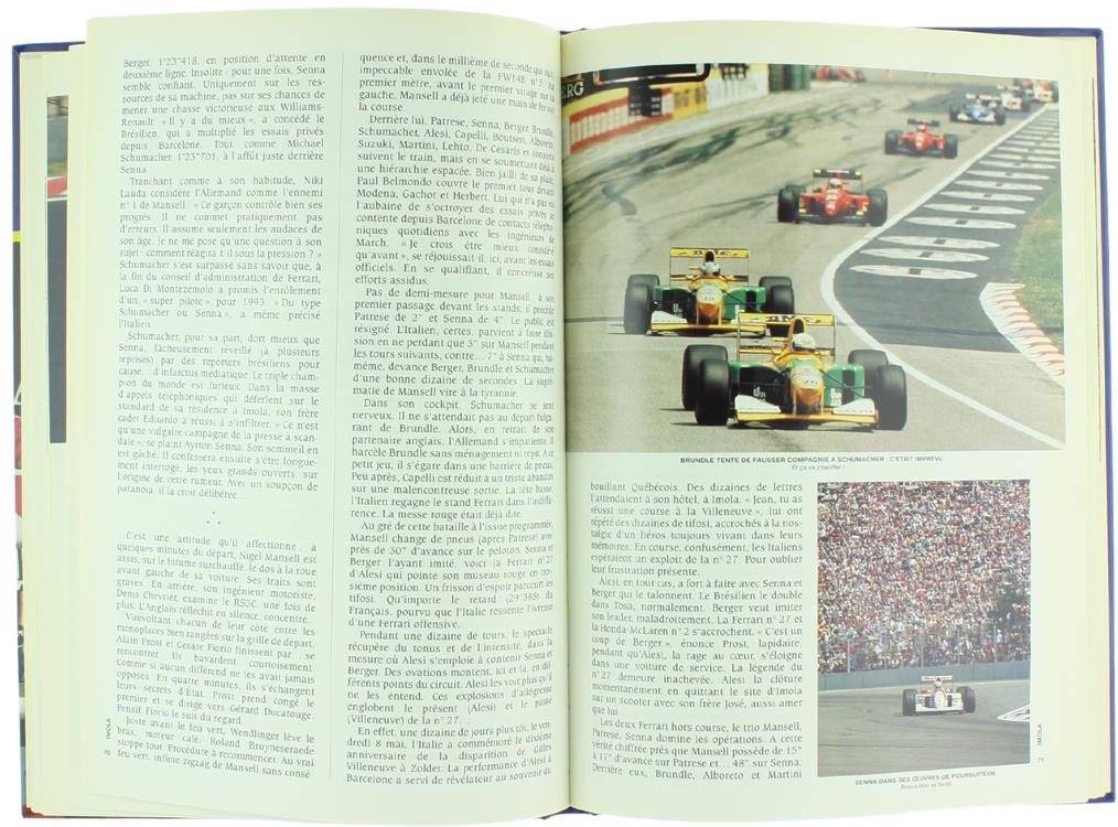 Le Livre d'Or de la Formule 1. 1992