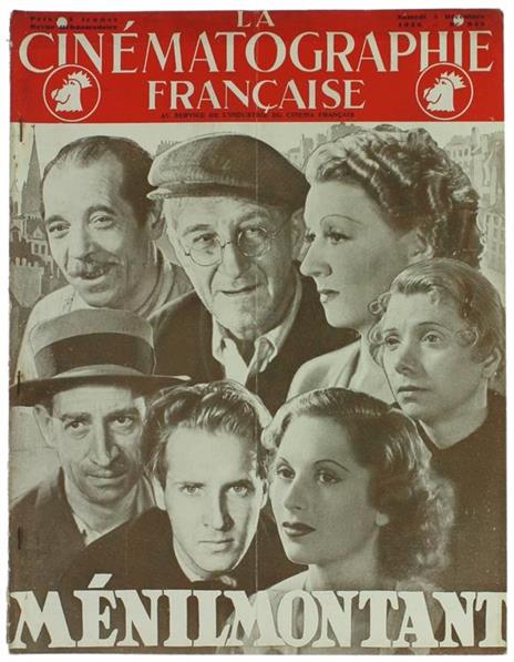 La Cinematographie Française. Revue Hebdomadaire. N° 944 - Paul-Auguste Harlé - copertina