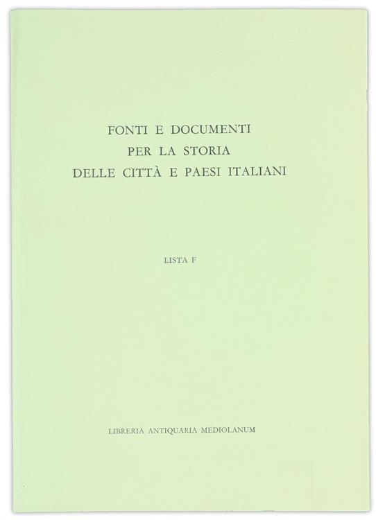 Bergoglio Libri d'Epoca Snc