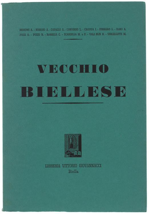 Vecchio Biellese - copertina