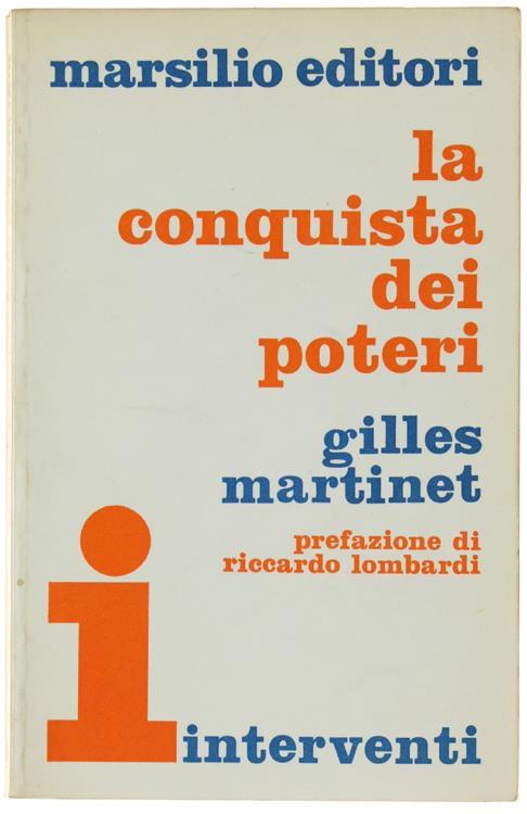 La Conquista Dei Poteri - Gilles Martinet - copertina