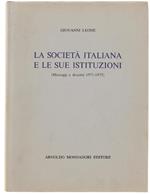 La Società Italiana E Le Sue Istituzioni (Messaggi E Discorsi 1971-1975)