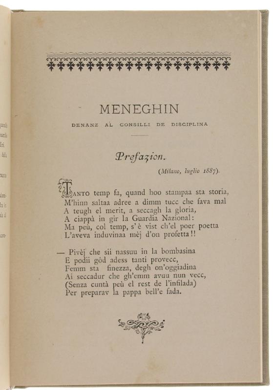 Poesie Meneghine