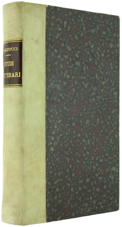 Studi letterari - Giosuè Carducci - copertina