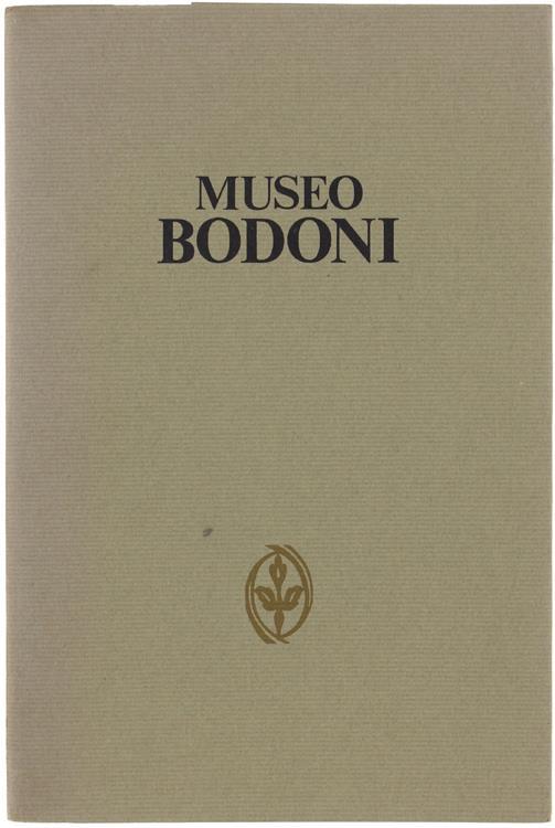 Museo Bodoni - Angelo Ciavarella - copertina