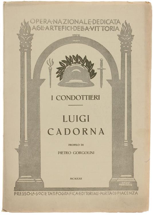 Luigi Cadorna - Pietro Gorgolini - copertina