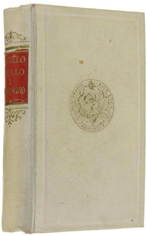 Catullo, Tibullo E Properzio Tradotti Da Varj. A Cura Di G.Rigutini - copertina