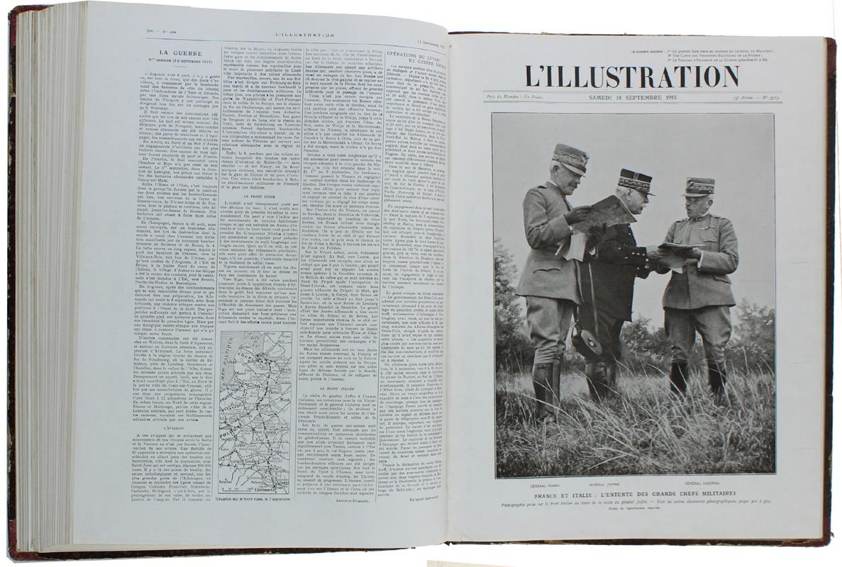 L' Illustration 1915 - 2Me Semestre (26 Numéros)