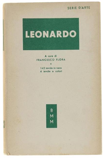 Leonardo - Francesco Flora - copertina