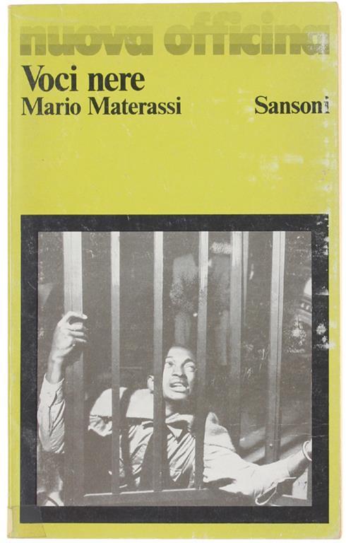 Voci Nere - Mario Materassi - copertina