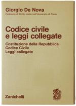 Codice Civile E Leggi Collegate. Costituzione Della Repubblica. Codice Civile. Leggi Collegate