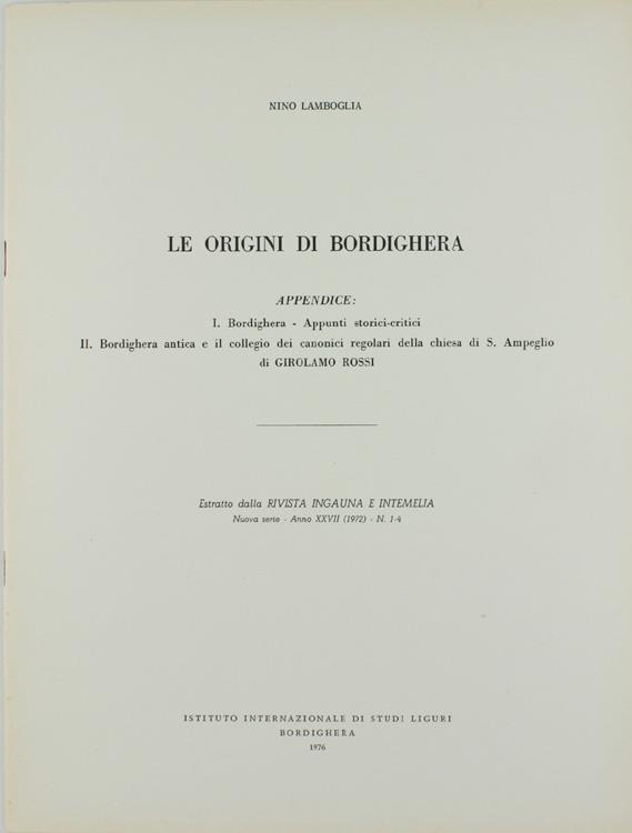 Bergoglio Libri d'Epoca Snc
