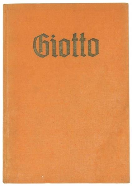 Giotto - Henry Thode - copertina