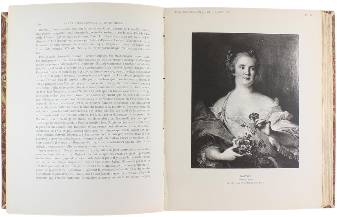 Les Peintres Français Du Xviii Siècle. Histoire Des Vies Et Catalogue Des Oeuvres