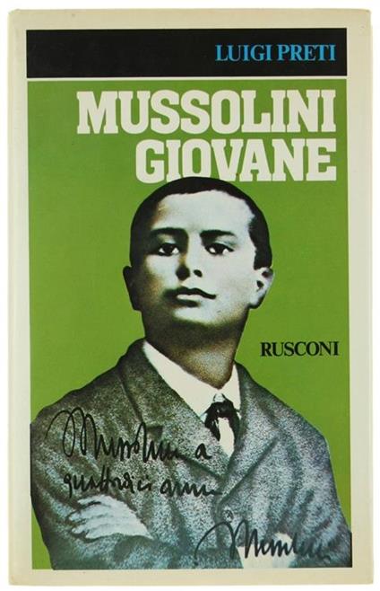 Mussolini Giovane - Luigi Preti - copertina
