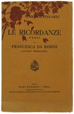 Le Ricordanze, Versi. Francesca Da Rimini, Fantasia Drammatica (1869)