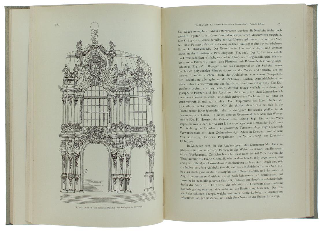 Die Spät-Renaissance. Kunstgeschichte Der Europäischen Länder Von Der Mitte Des 16. Bis Zum Ende Des 18. Jahrhundert. Erster Band. Zweiter Band