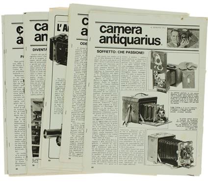 Camera Antiquarius. Stralci Dalla Rivista Fotografare - Romano Fea - copertina