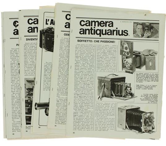 Camera Antiquarius. Stralci Dalla Rivista Fotografare - Romano Fea - copertina