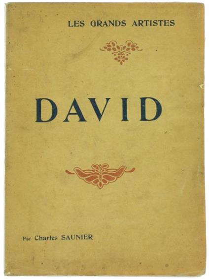 Louis David - Charles Saunier - copertina