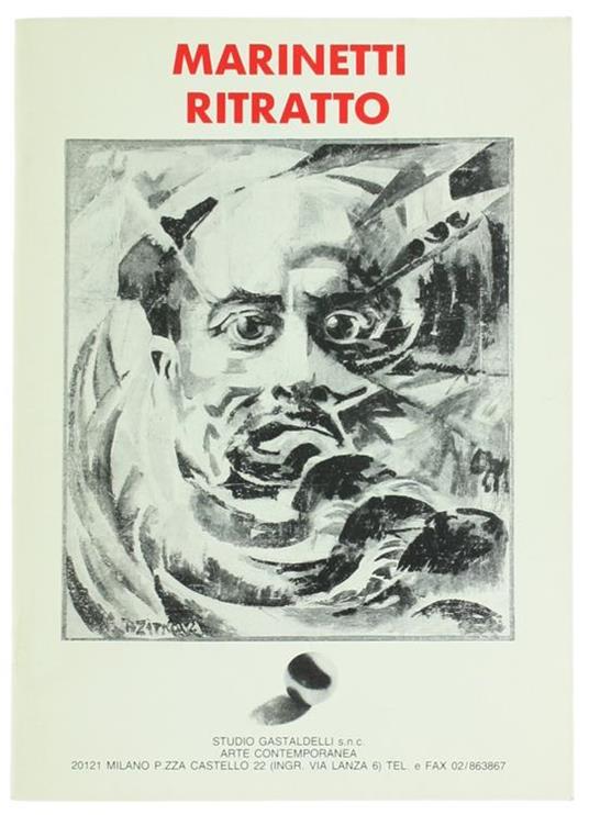 Marinetti Ritratto - Filippo Piazzoni - copertina