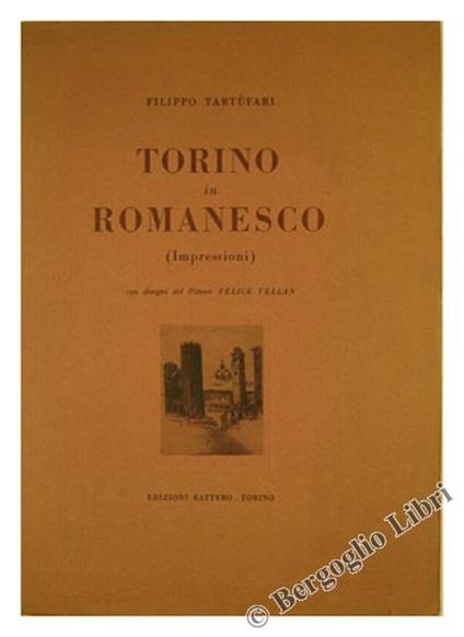 Torino In Romanesco (Impressioni) - Filippo Tartufari - copertina