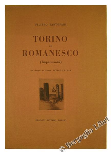Torino In Romanesco (Impressioni) - Filippo Tartufari - copertina