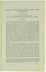 Praying Mantids Of The United States, Native And Instroduced