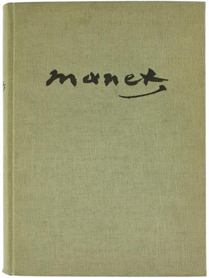 Edouard Manet - Gotthard Jedlicka - copertina