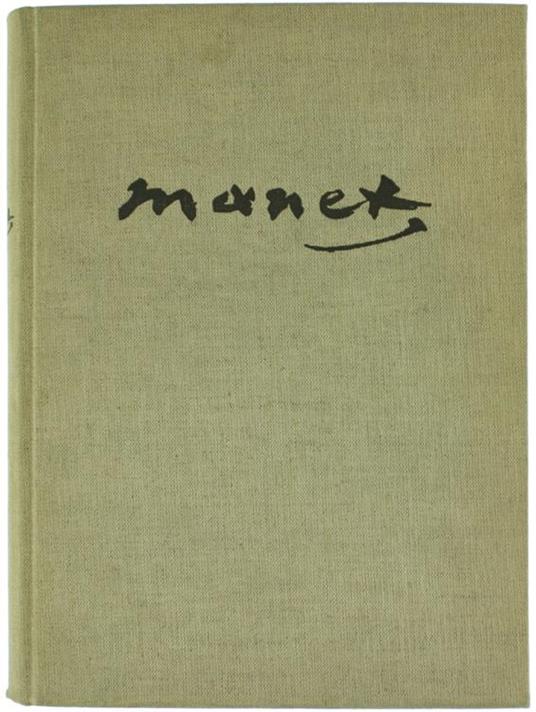 Edouard Manet - Gotthard Jedlicka - copertina