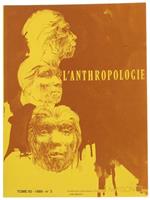 L' Anthropologie. Tome 93. 1989. No. 3