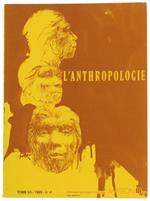 L' Anthropologie. Tome 93. 1989. No. 4