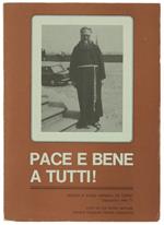 Pace E Bene A Tutti! Ricordi Di Padre Mariano Da Torino, Cappuccino Della Tv