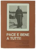 Pace E Bene A Tutti! Ricordi Di Padre Mariano Da Torino, Cappuccino Della Tv