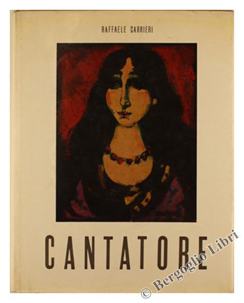 Cantatore - Raffaele Carrieri - copertina