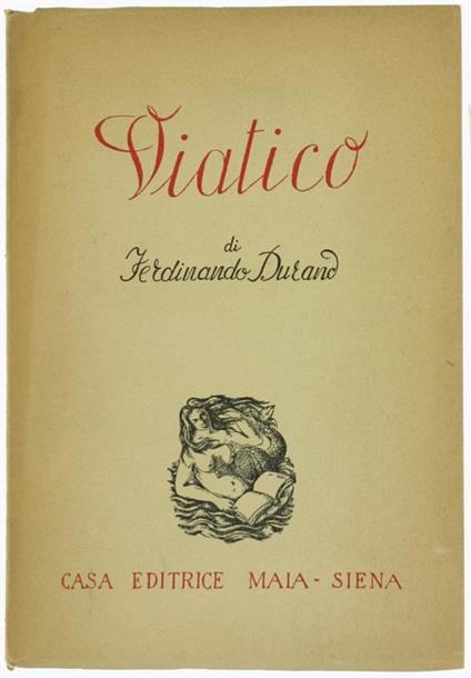 Viatico - Ferdinando Durand - copertina