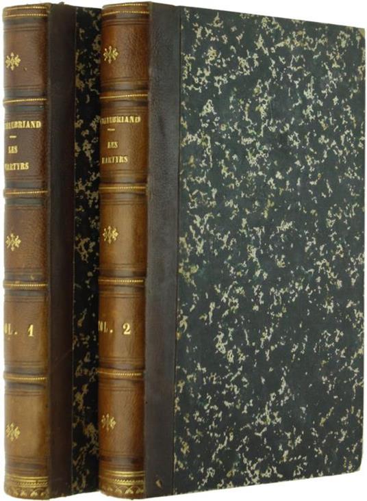 Les Martyrs Suivis De Remarques Et De L'Examen De L'Ouvrage De Moise, Tragédie, Et De Poésies Diverses - François-René de Chateaubriand - copertina