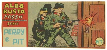Albo Busta Rossa. Serie Perry E Pit. N. 7 - copertina