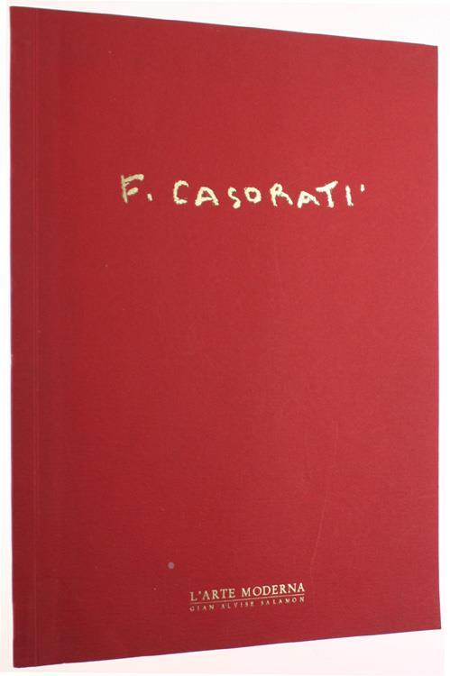 Felice Casorati Incisore. Catalogo N. 78 - copertina
