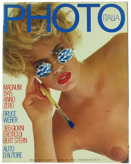 Photo Italia N. 127. Gennaio 1986 - copertina