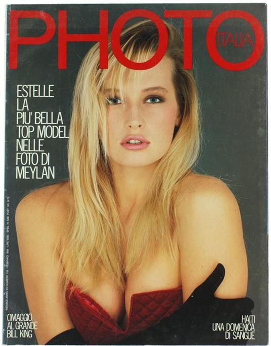 Photo Italia N. 152. Febbraio 1988 - copertina