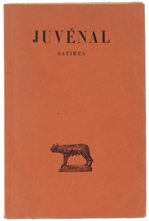 Satires - D. Giunio Giovenale - copertina