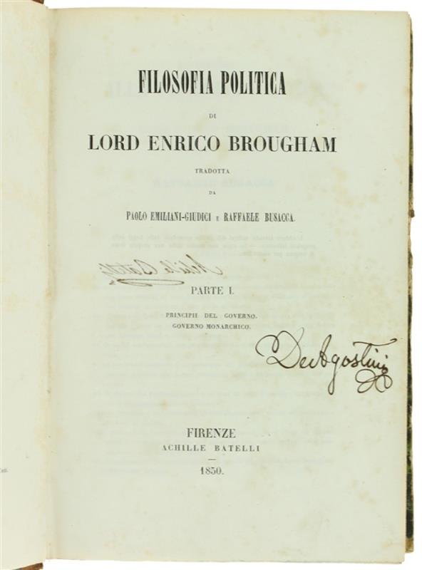 Bergoglio Libri d'Epoca Snc