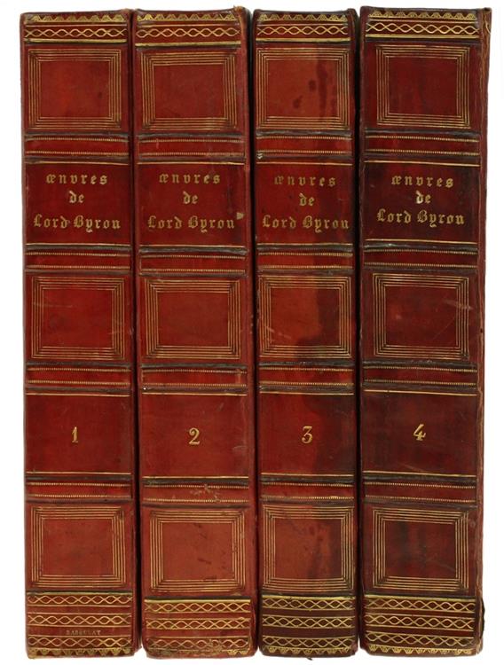 Oeuvres Completes De Lord Byron (4 Volumes. Complet)