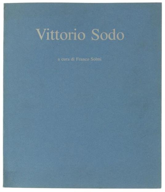 Vittorio Sodo - Franco Solmi - copertina