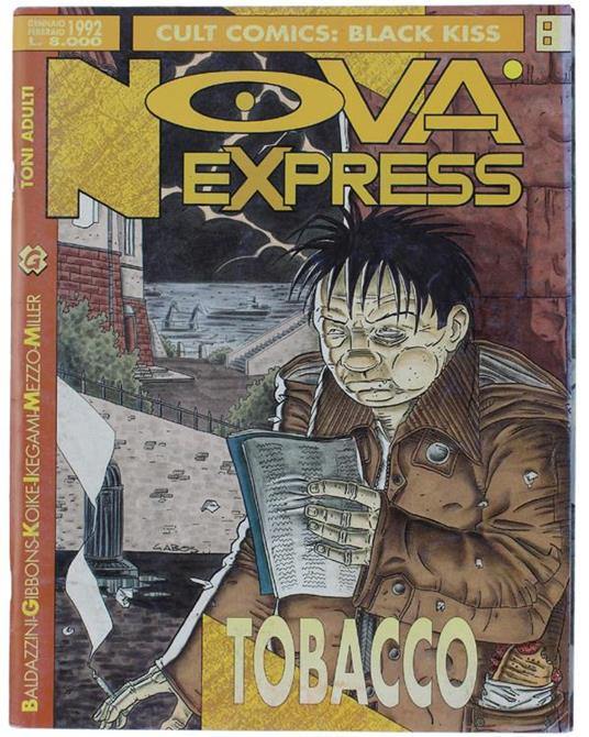 Nova Express N. 8 - Gennaio/Febbraio 1992 - copertina