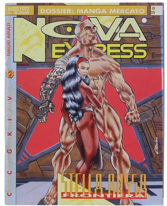 Nova Express N. 9. Marzo 1992 - copertina