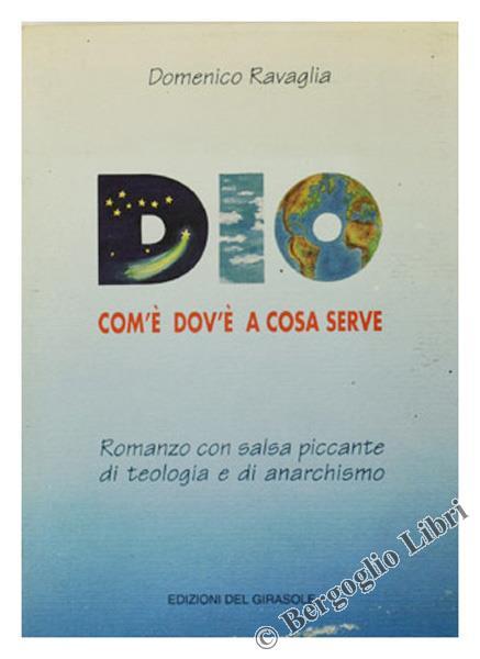 Dio. Com'È Dov'È A Cosa Serve. Romanzo Con Salsa Piccante Di Teologia E Di Anarchismo - Domenico Ravaglia - copertina