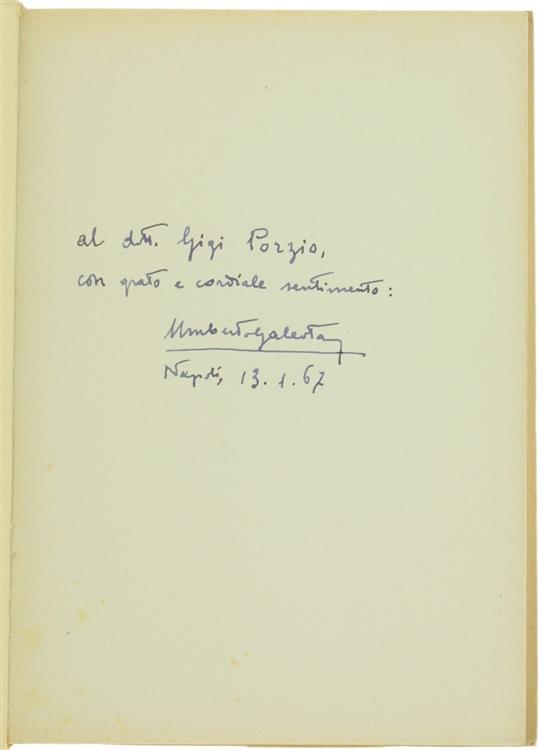 Poesie 1930-1966 Con Sei Lettere Critiche Di Alfredo Galletti